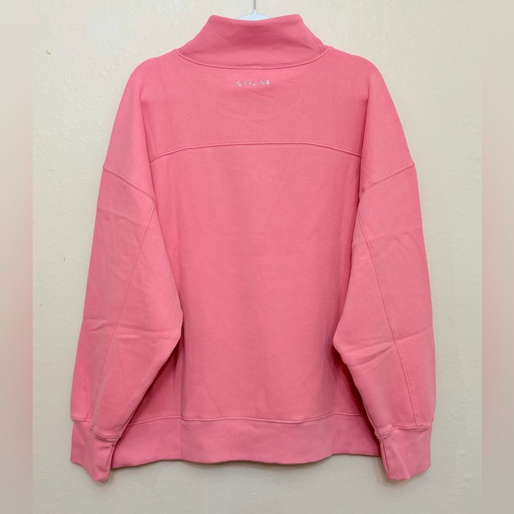 OFFLINE By Aerie Cloud Fleece Oversized Mockneck Sweatshirt - Picture 4 of 5